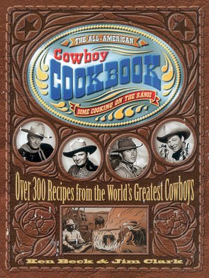 cover image of The All-American Cowboy Cookbook